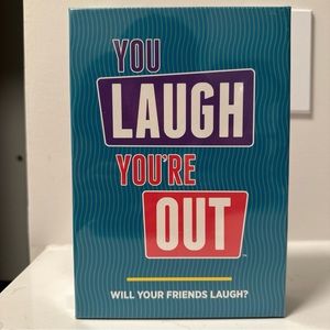 DSS Games You Laugh You're Out The Official Family Game Brand New Factory Sealed